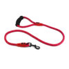 Reflective Rope Dog Lead with Foam Handle (13mm x 120cm)