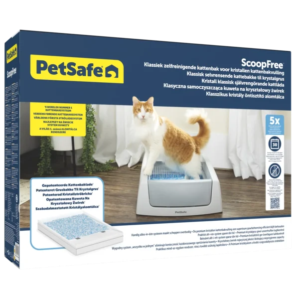 ScoopFree® Crystal Classic Self-Cleaning Litter Box PAL10-18122