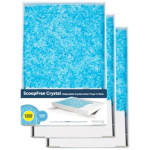 PetSafe® ScoopFree® Crystal Disposable Litter Tray, Fresh Scent, 3-Pack PAC00-14231