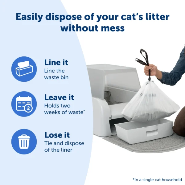 PetSafe® ScoopFree® Clumping Self-Cleaning Litter Box Hood and Accessory Bundle (Brown Box) ZAC10-18000 - Image 4
